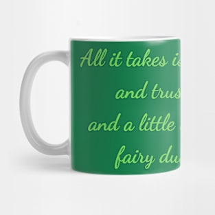 Fairy Dust Quote Mug